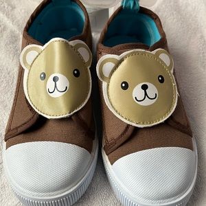 🐻 Pair of Stepping Stones Teddy Bear Shoes New w/Tags